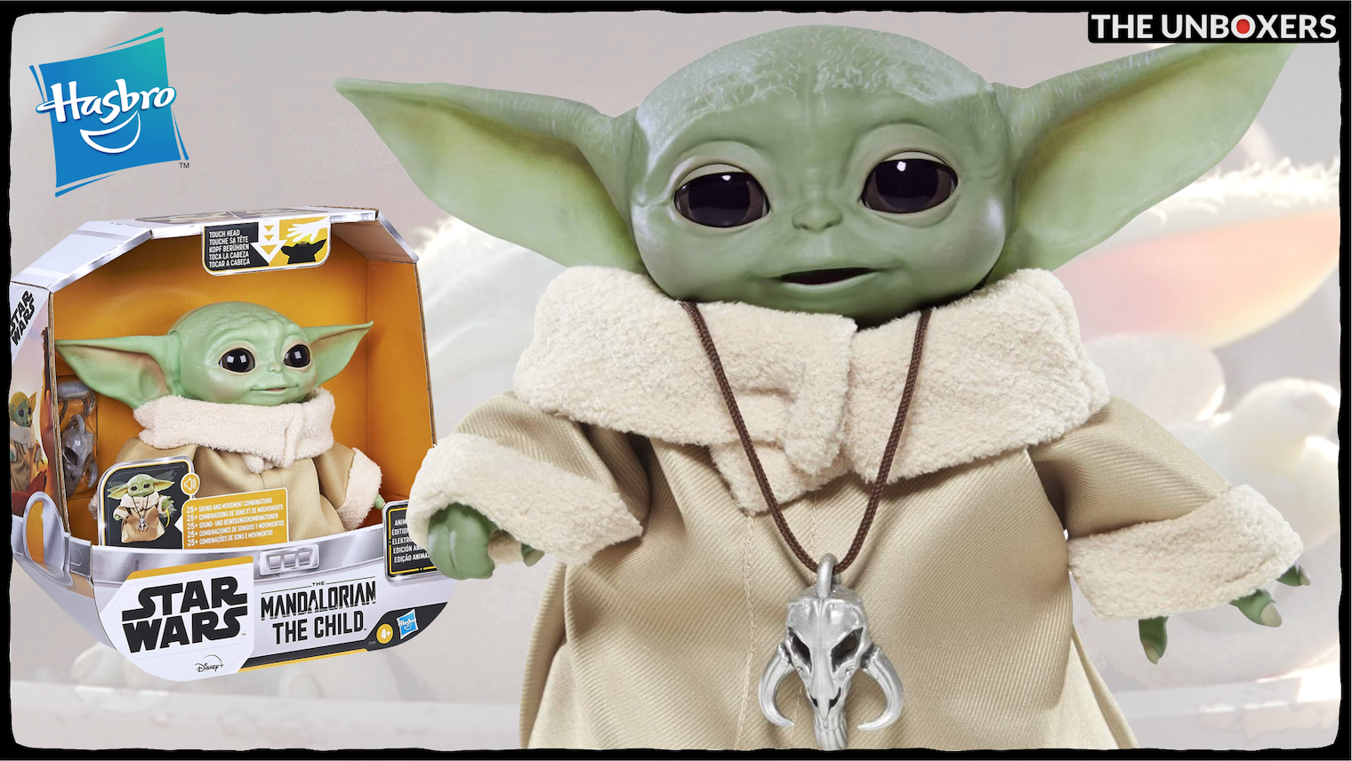 【新品】Star Wars The Child フィギュア 電動 Watch Star Wars The Child Animatronic Edition by Hasbro on Amazon Live